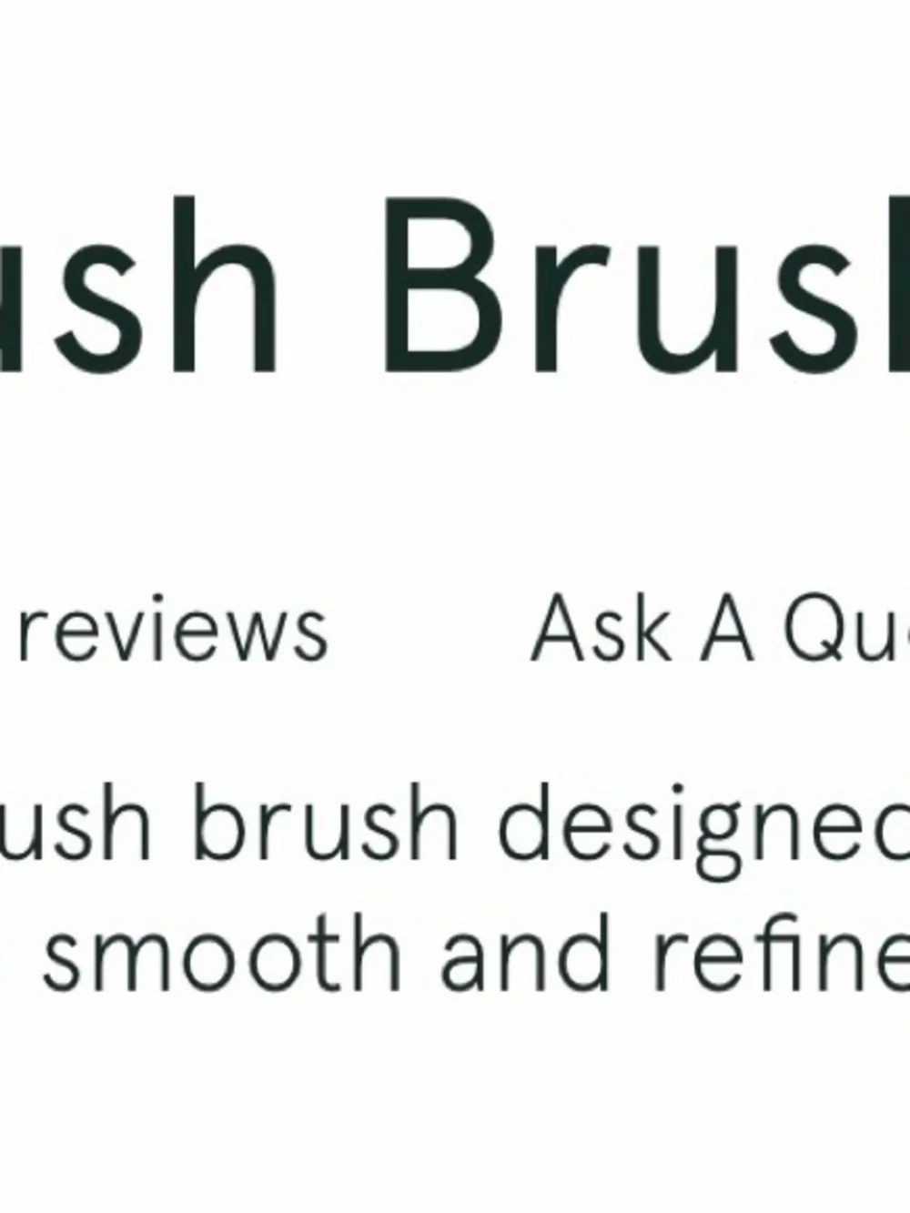 Ciele Double-Ended Blush Brush